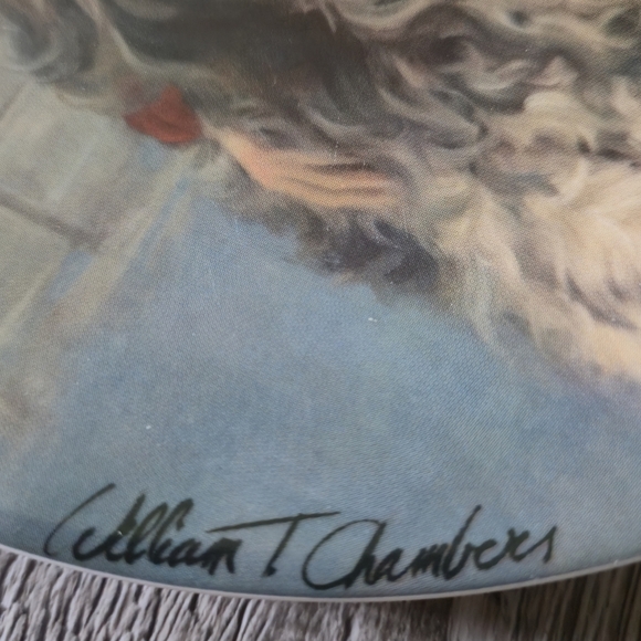 Knowles 8.5 Inch 1983 Annie & Sandy Collector Plate William Chambers Vintage Art - Picture 6 of 6